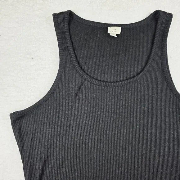 A New Day Ribbed Cami Dress Size Large - Picture 4 of 14